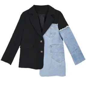 Duo Denim Blazer Jacket