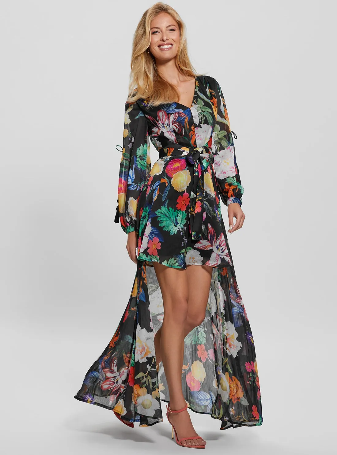 Eco Garden Print Farrah Maxi Dress