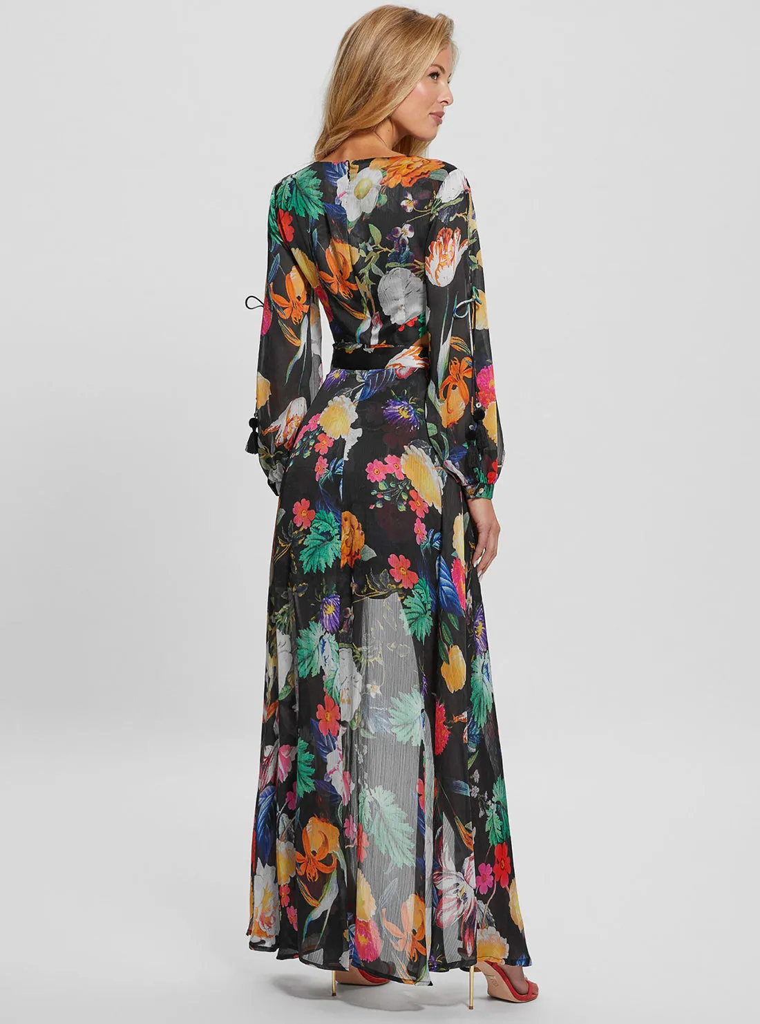 Eco Garden Print Farrah Maxi Dress