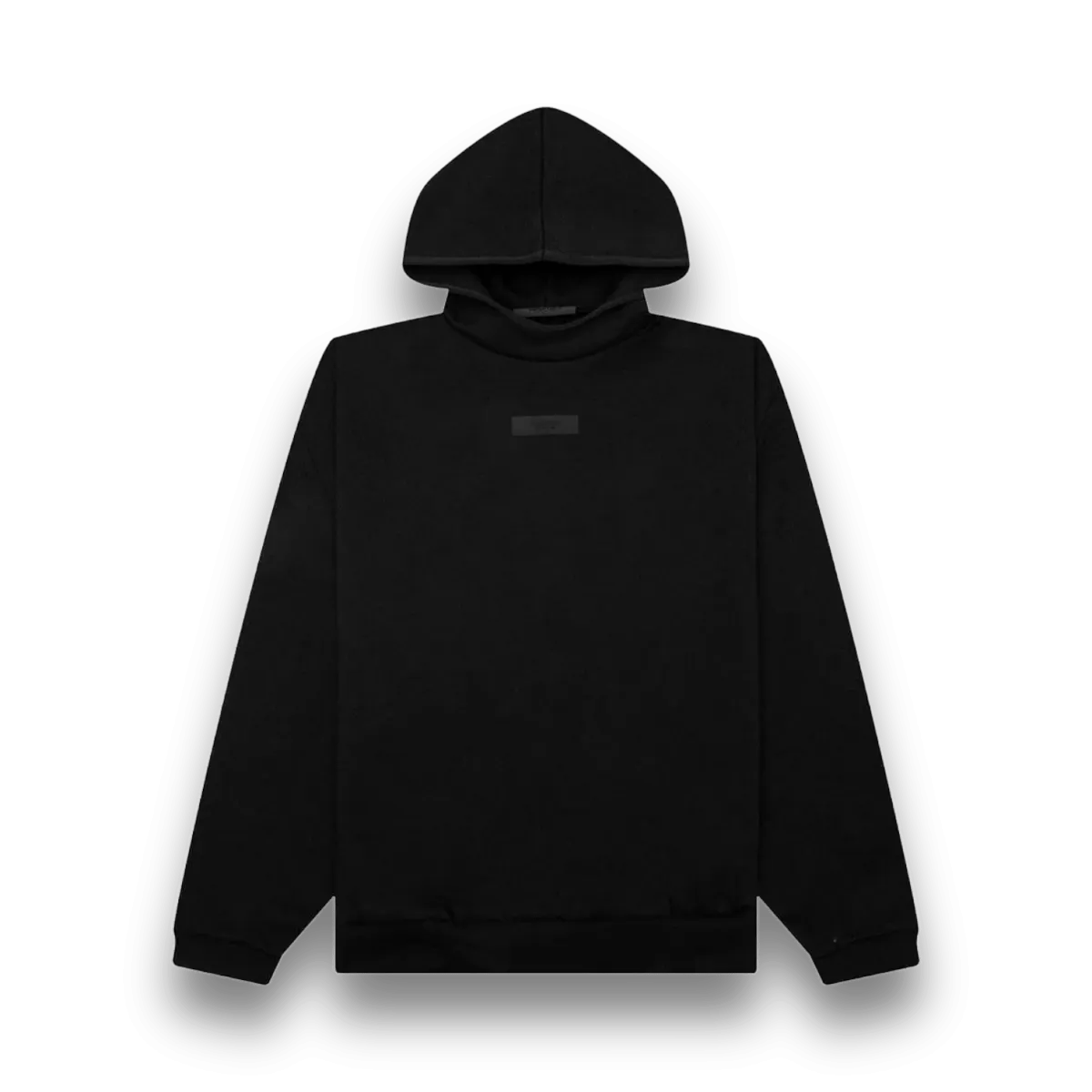 Essentials Fear of God Black Patch Hoodie