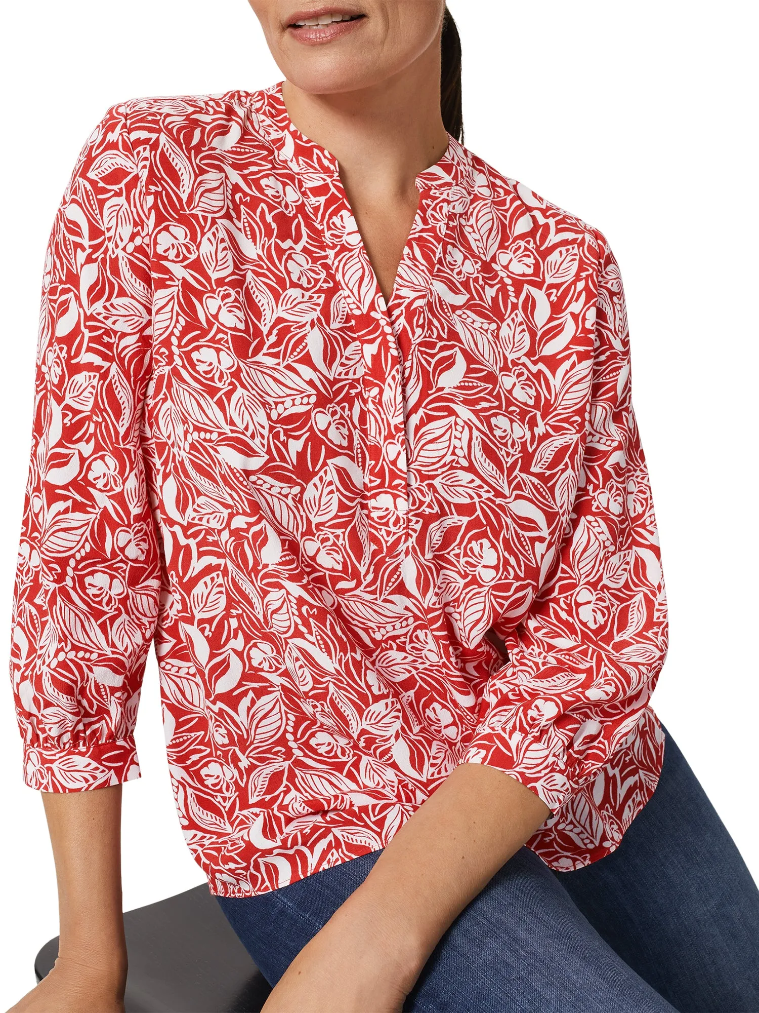 Essie Printed Blouse