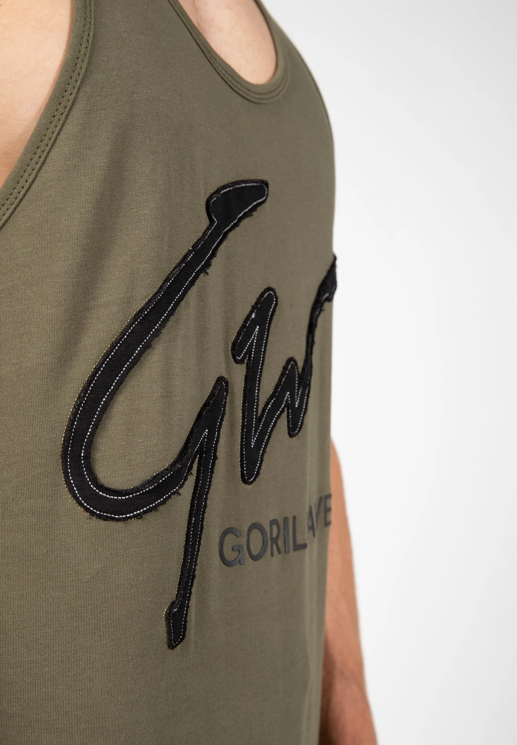 Evansville Tank Top - Army Green