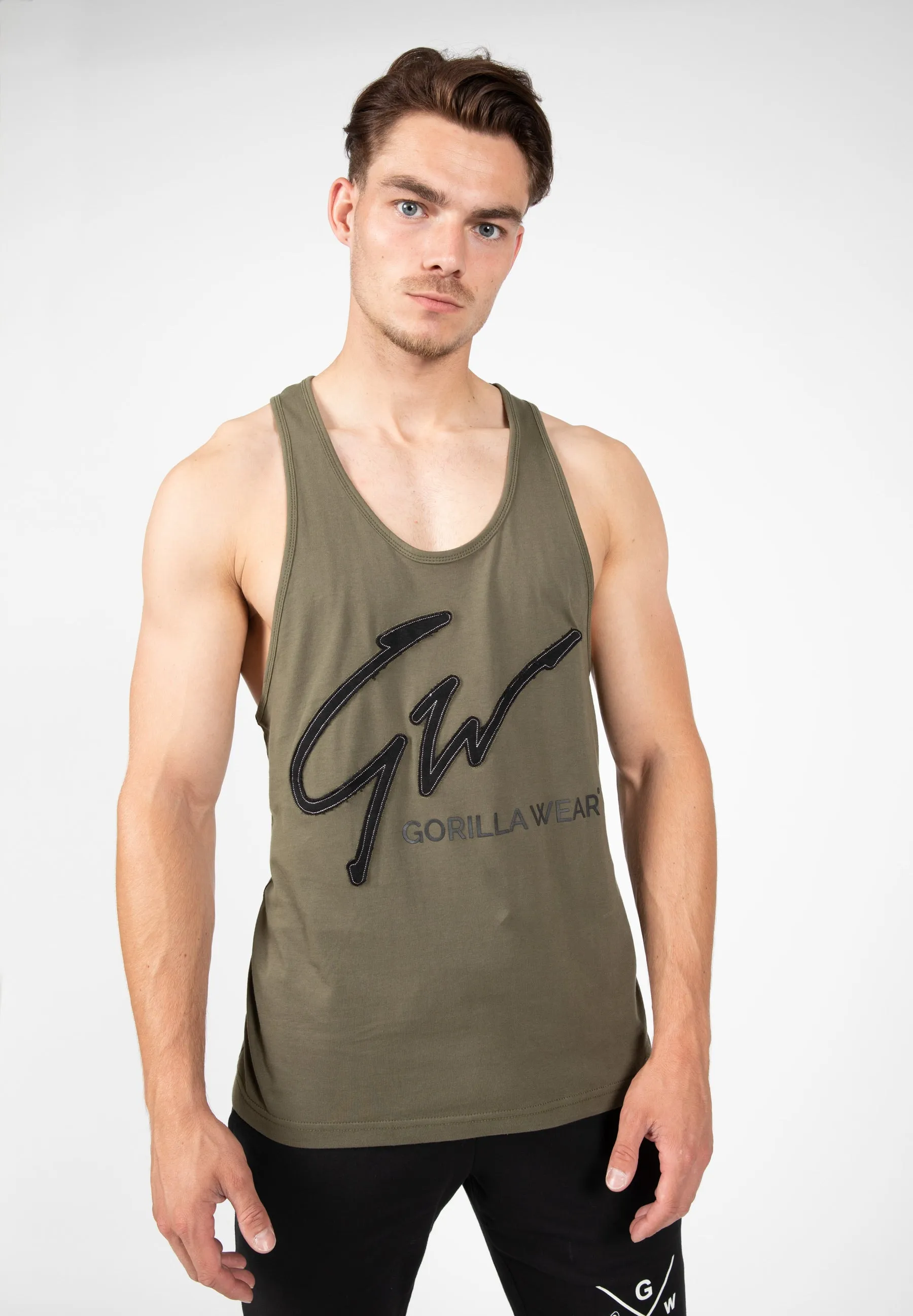 Evansville Tank Top - Army Green