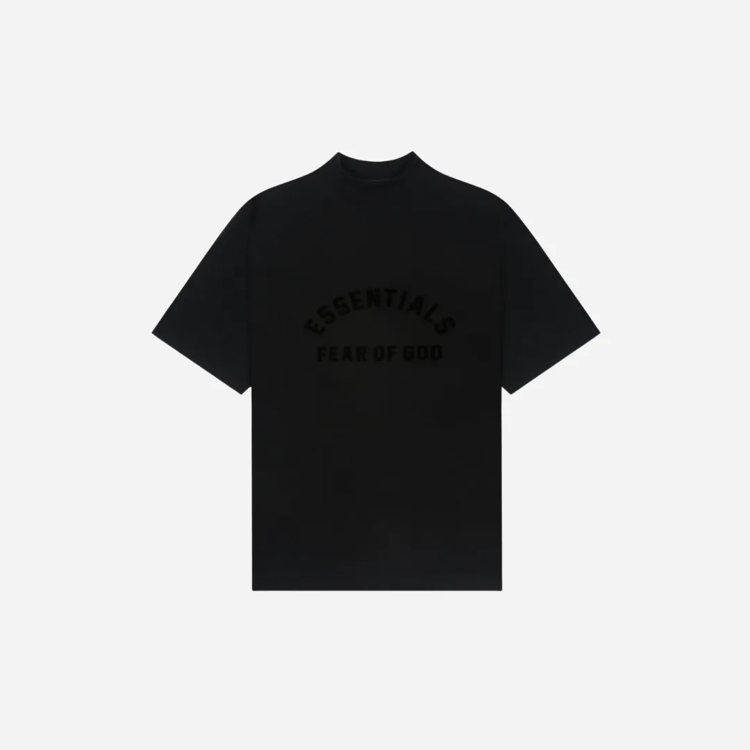 FEAR OF GOD ESSENTIALS JET BLACK TEE