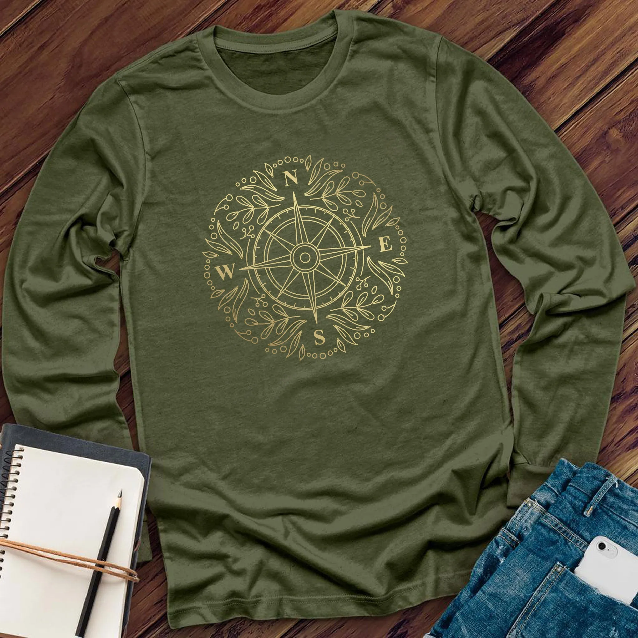 Flora Compass Long Sleeve