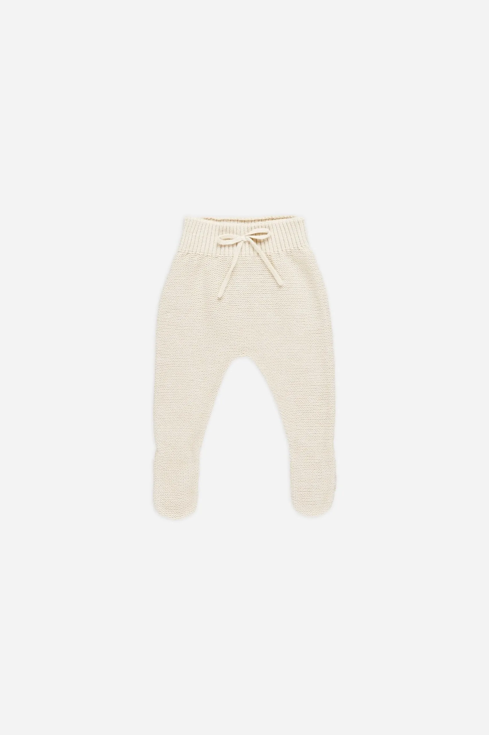 Footed Knit Pant | Natural