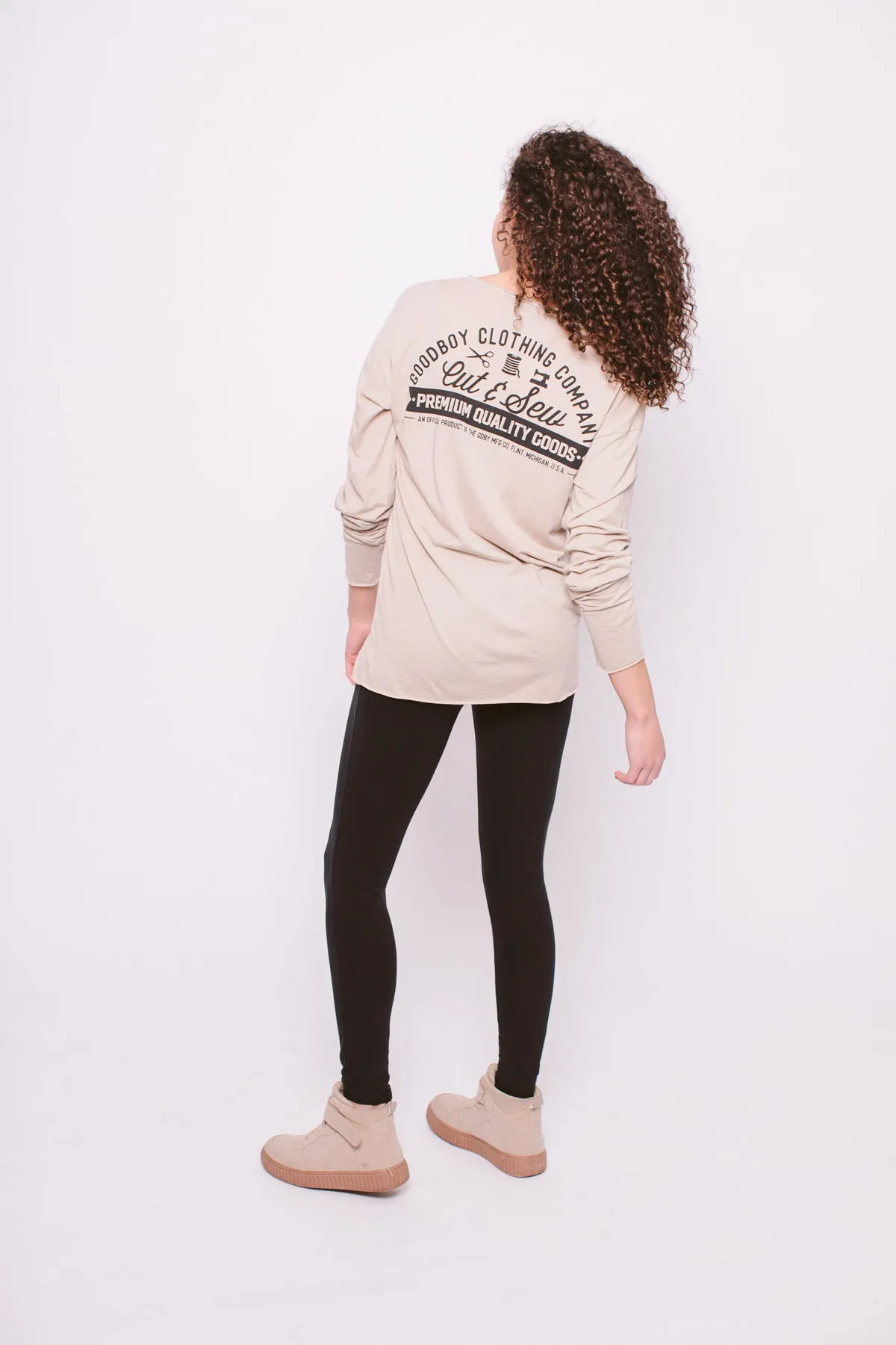 GDBY UNISEX Long Sleeve - Beige