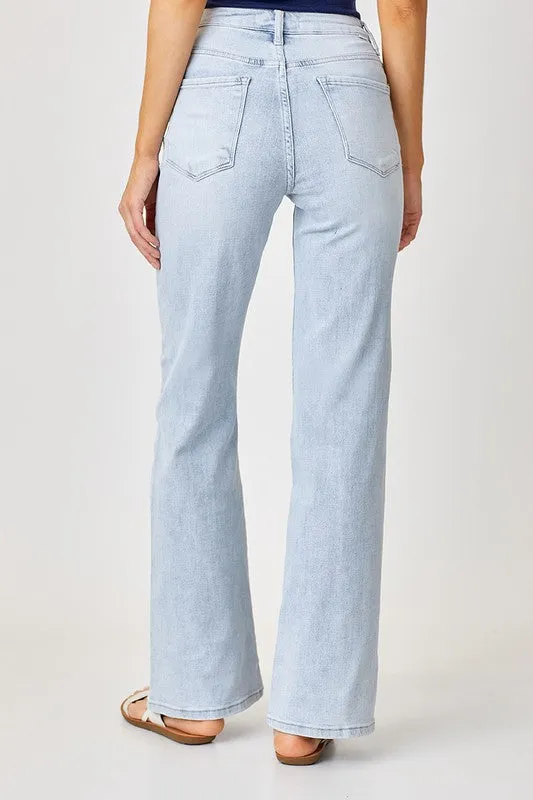 High Rise 90's Light Wash Jeans