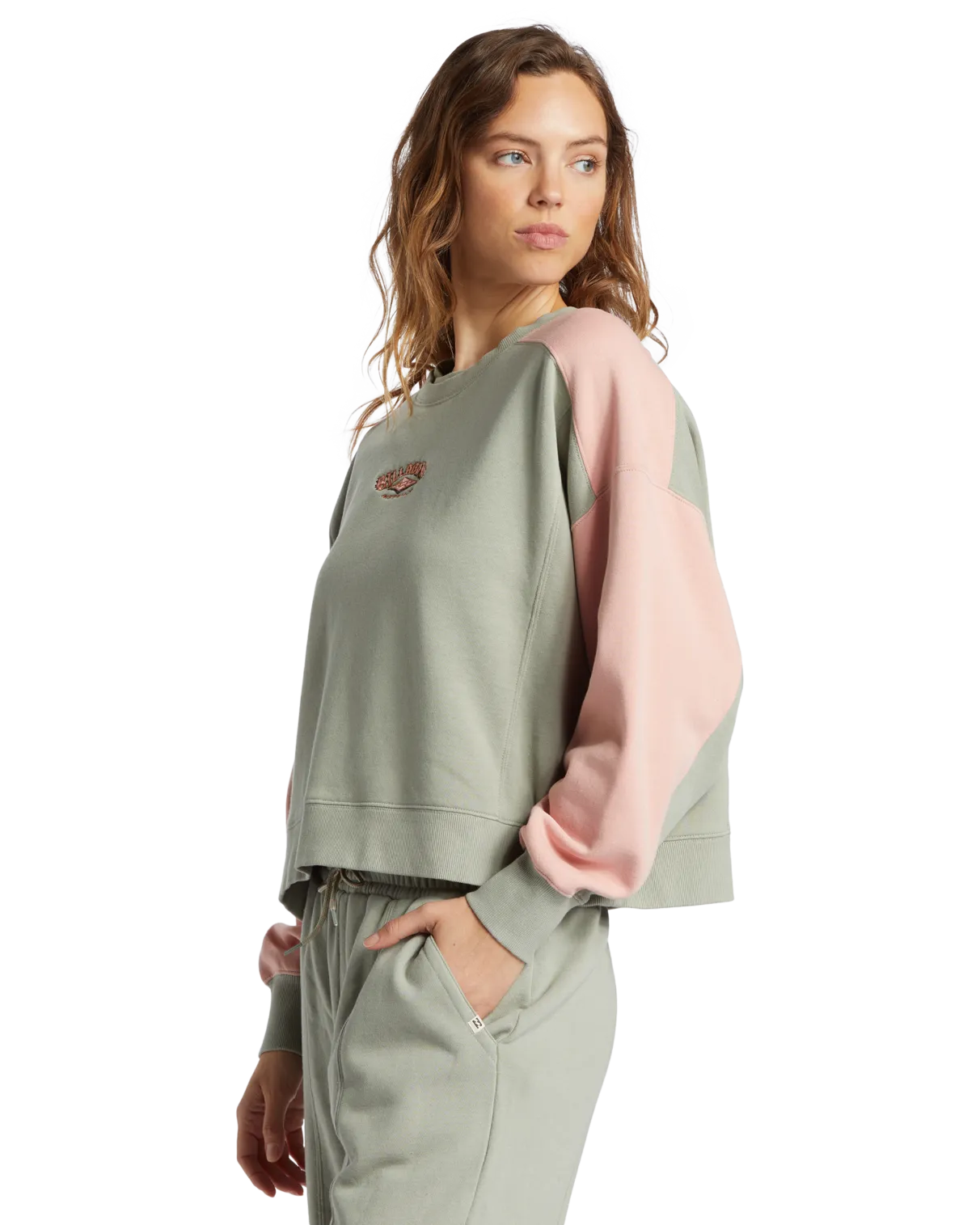 Hike Date Sweatshirt in Seagrass