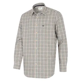 Hoggs of Fife Garvock Cotton Twill Herringbone Check Shirt