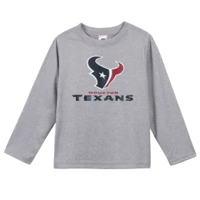 Houston Texans Boys Long Sleeve Tee