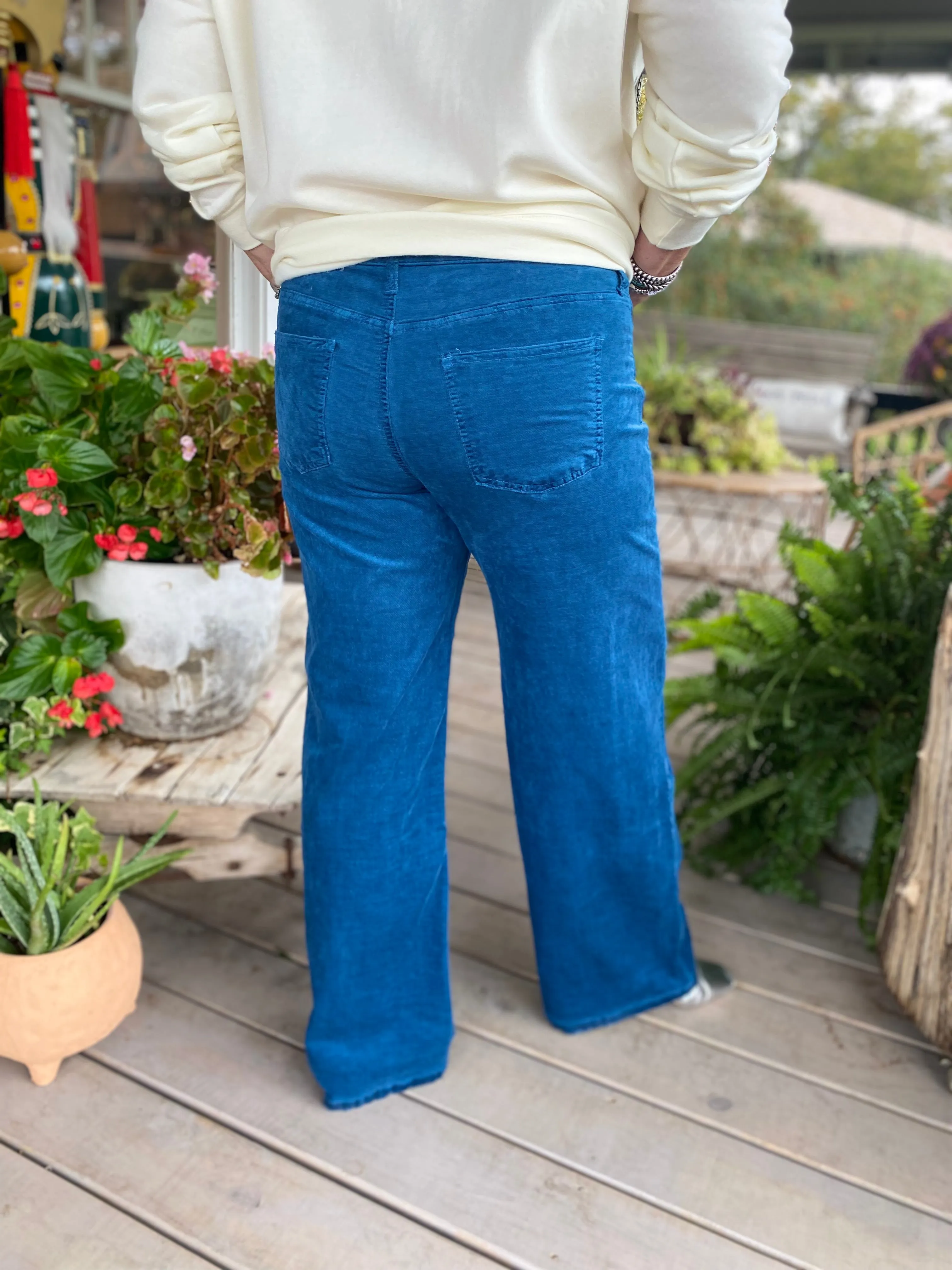 JEAN TEAL PANT