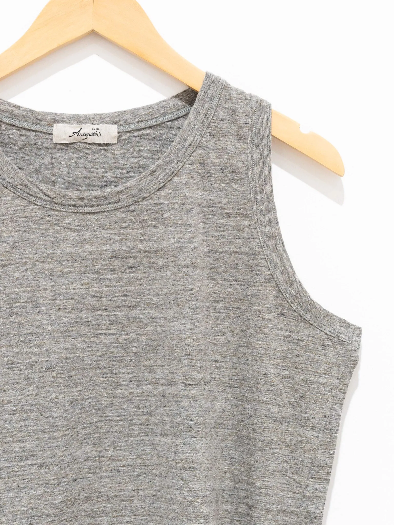 Jersey Knit Tank Top - Gray