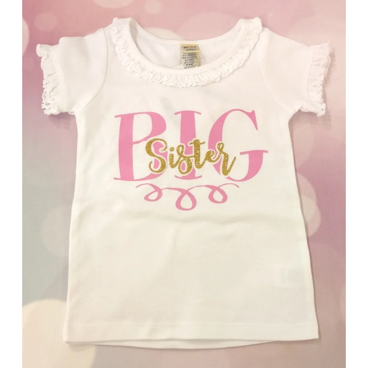 JJ Bowtique Big Sister Shirt