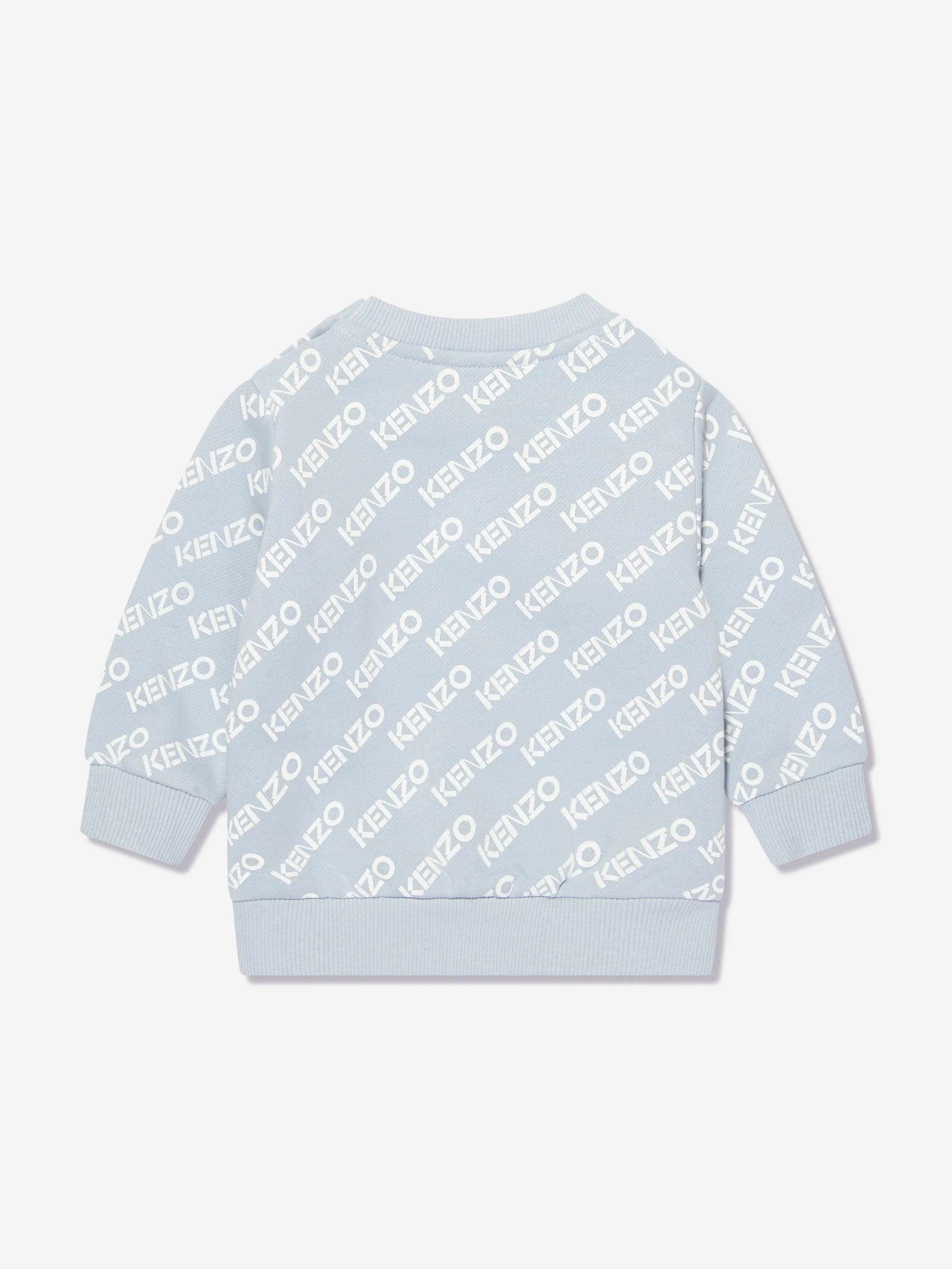 KENZO Baby Boys Logo Sweatshirt in Blue