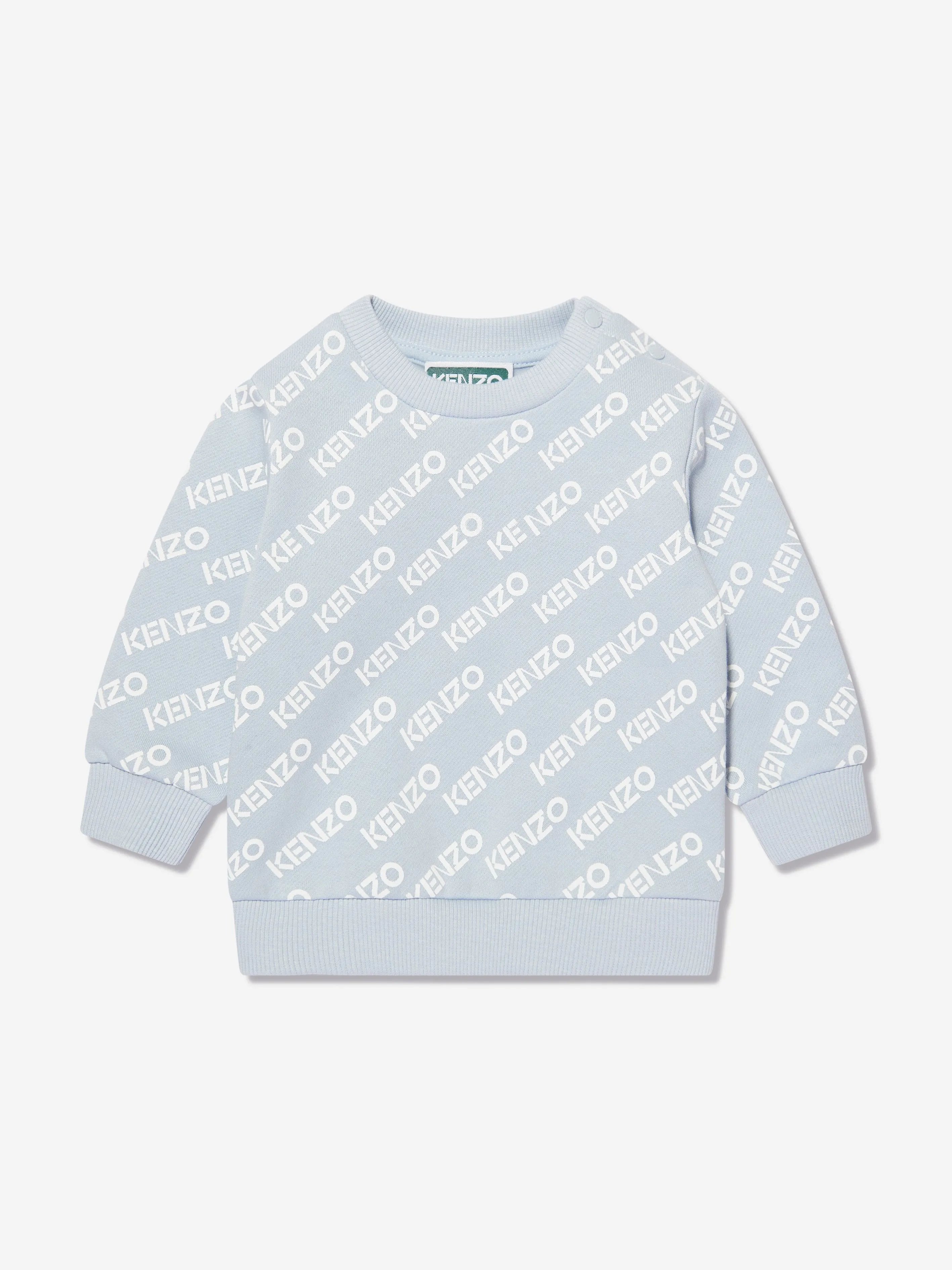 KENZO Baby Boys Logo Sweatshirt in Blue