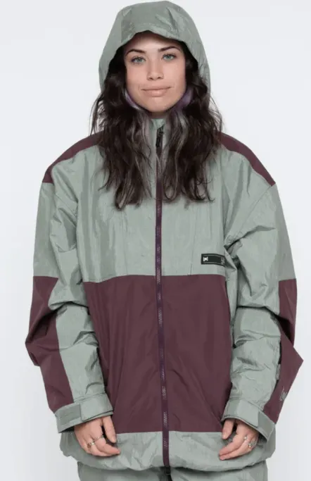 L1 Ventura Snow Jacket - Green/Huckle