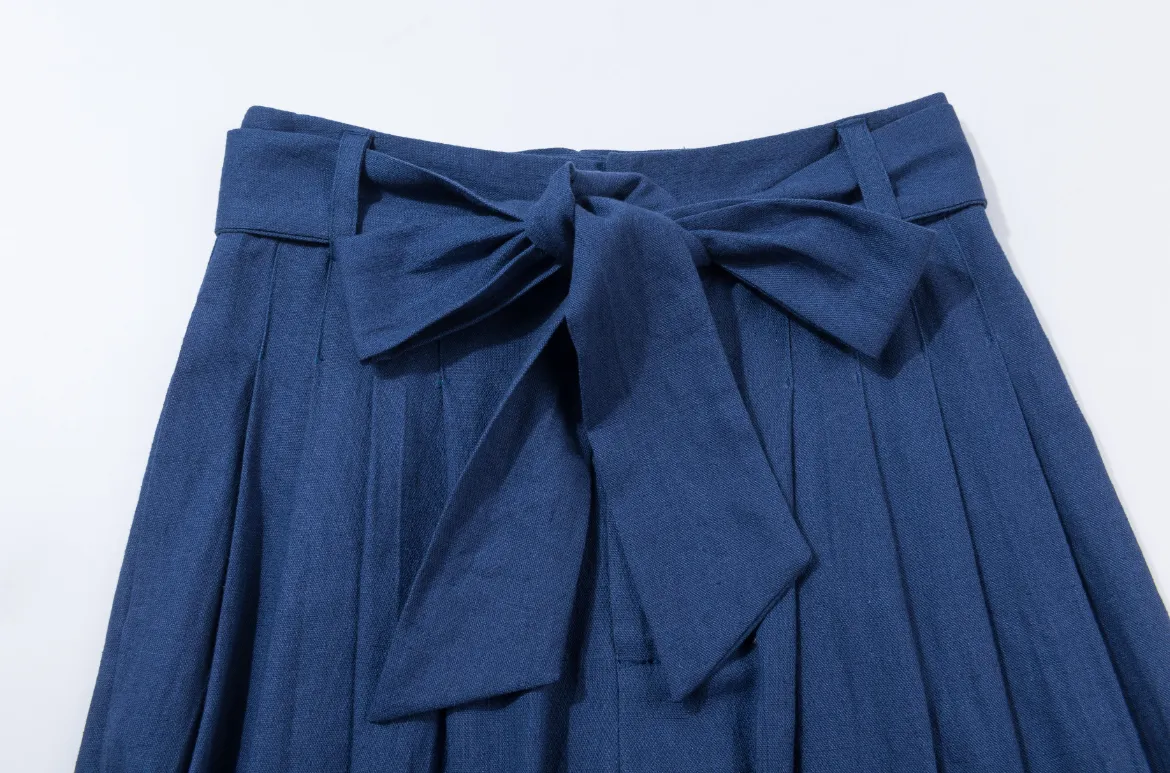 Linen pants woman, Blue palazzo pants, blue linen pants, Wide leg pants women, palazzo pants 1924