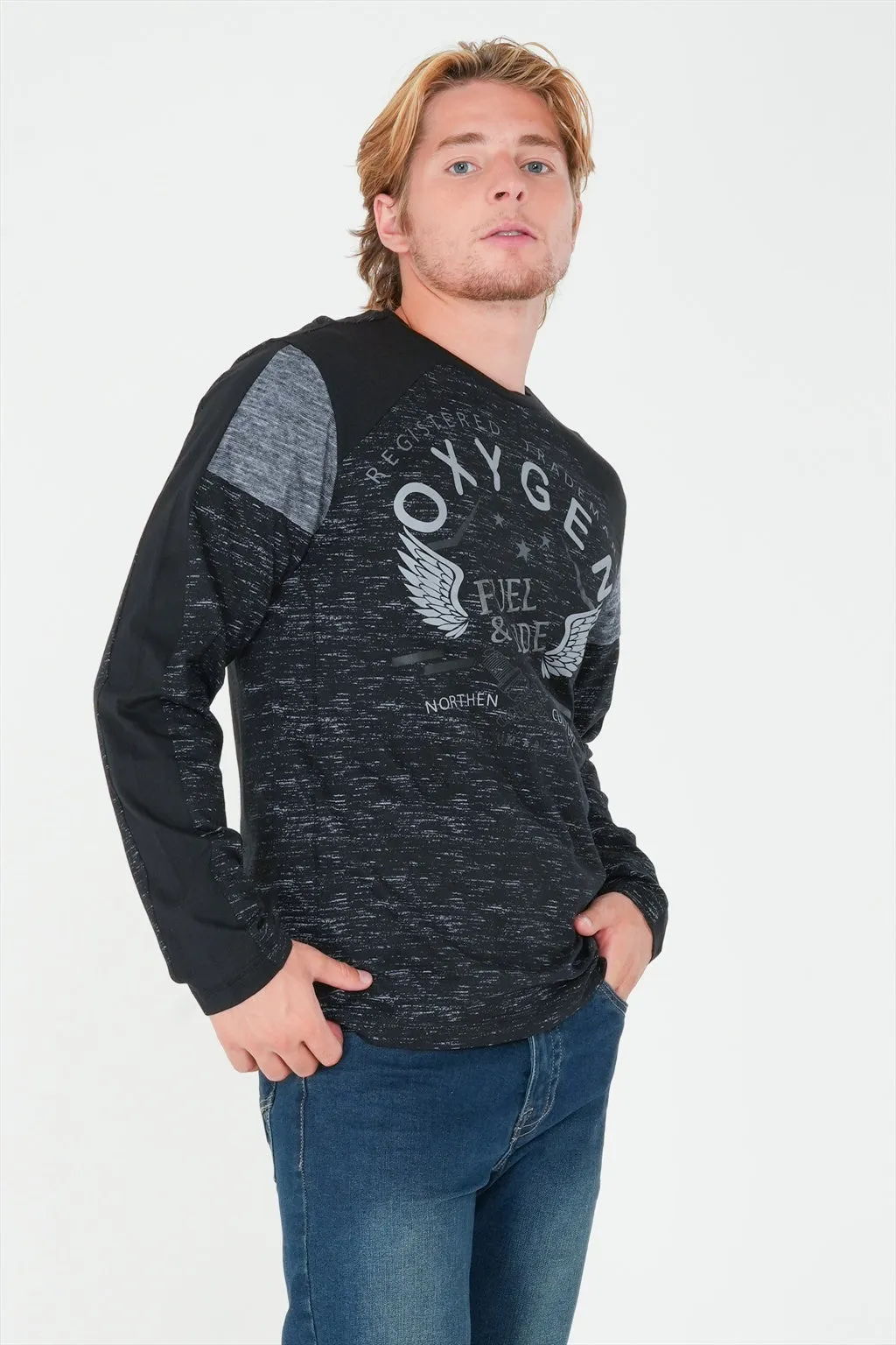 Long Sleeve Printed T-Shirt