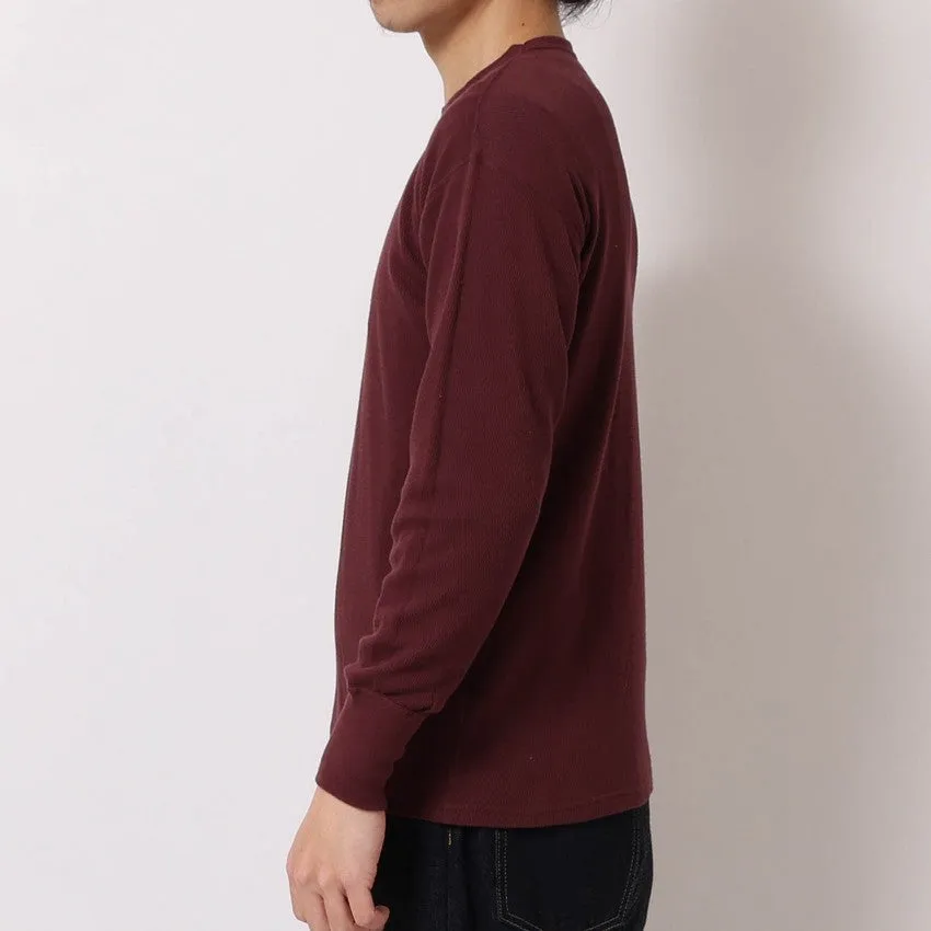 lot.54002 THERMAL CREW NECK TEE<SUMIKURO>