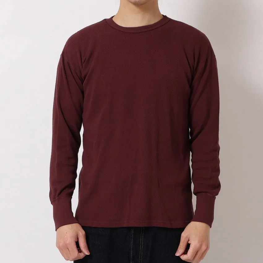 lot.54002 THERMAL CREW NECK TEE<SUMIKURO>