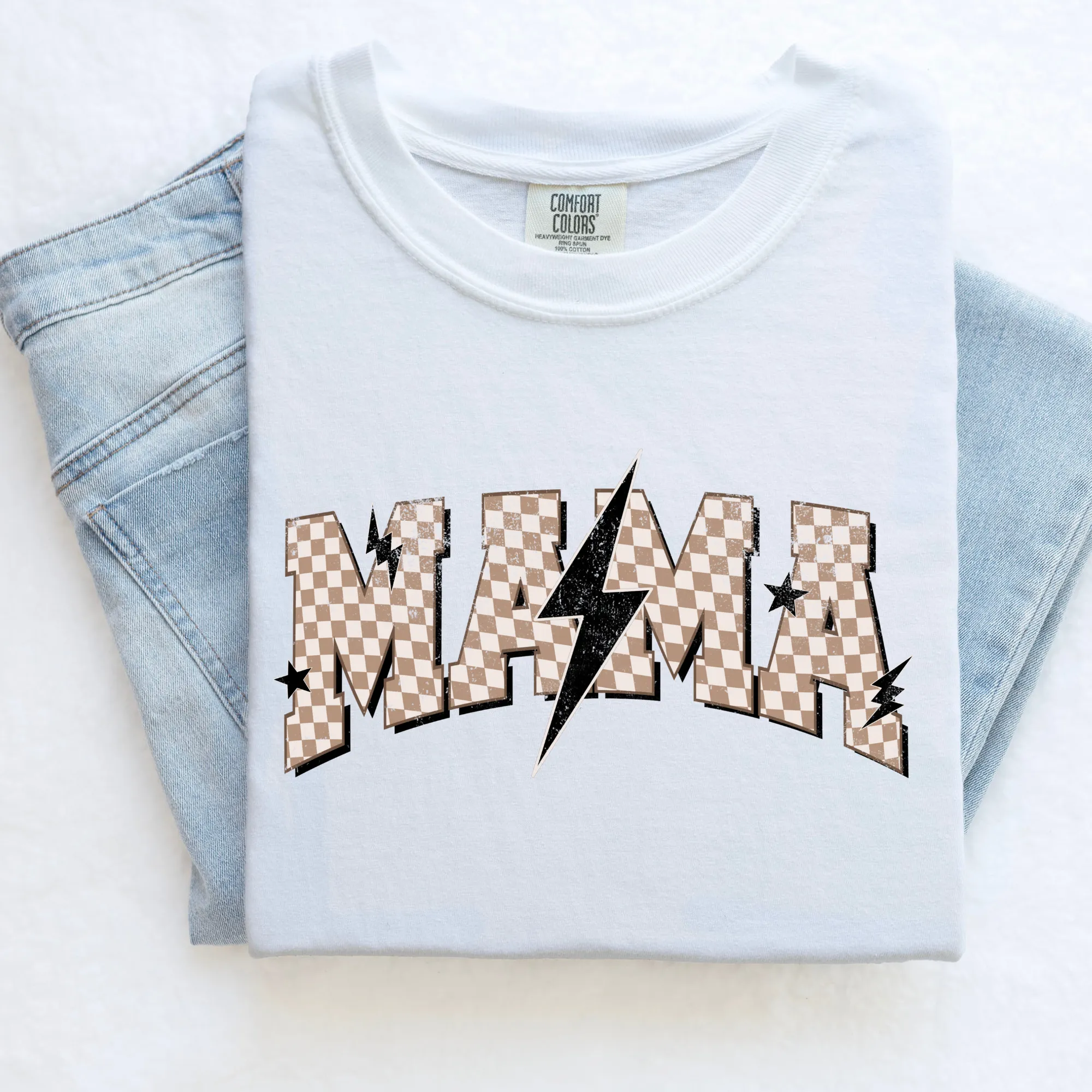 Mama Lightening Bolt Shirt