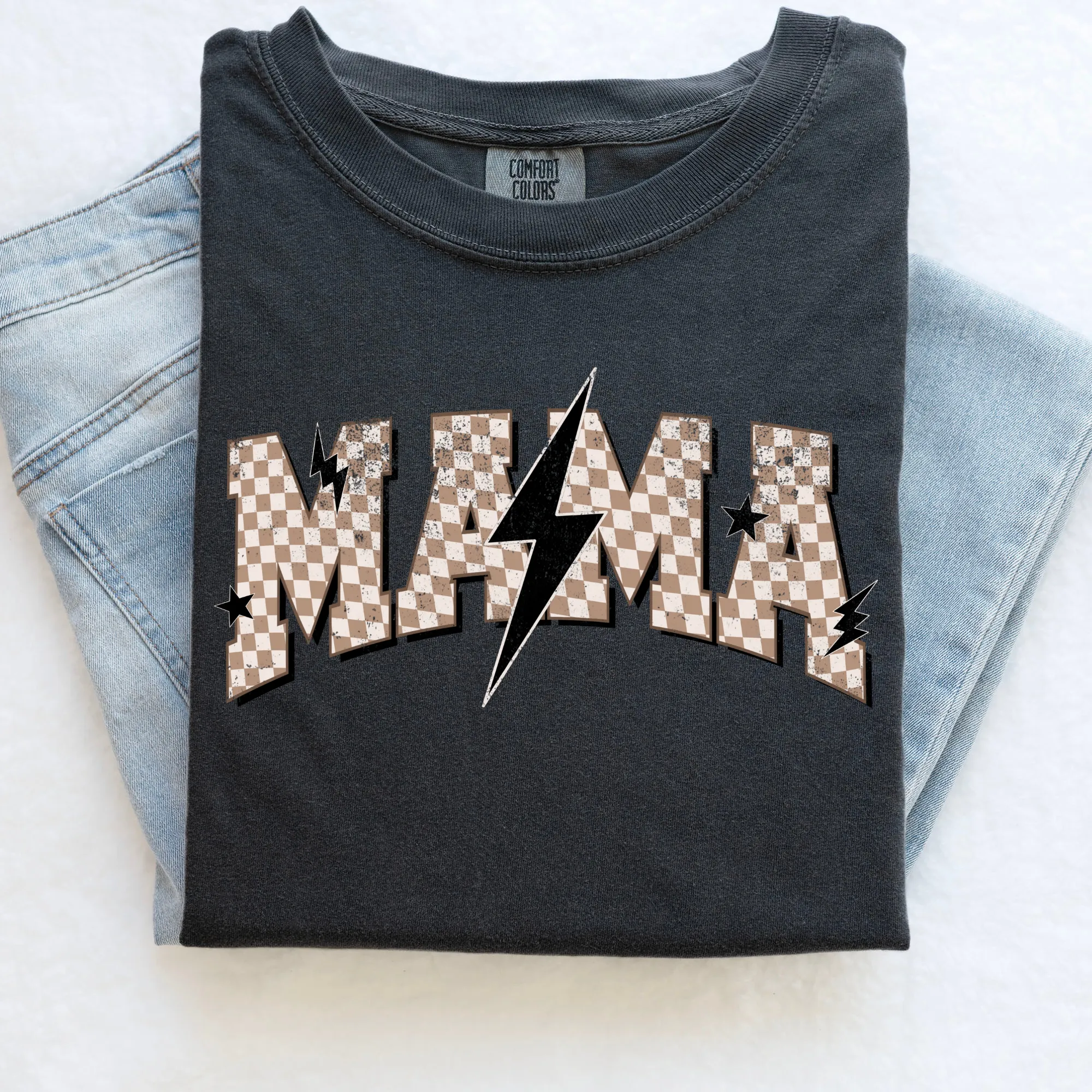 Mama Lightening Bolt Shirt