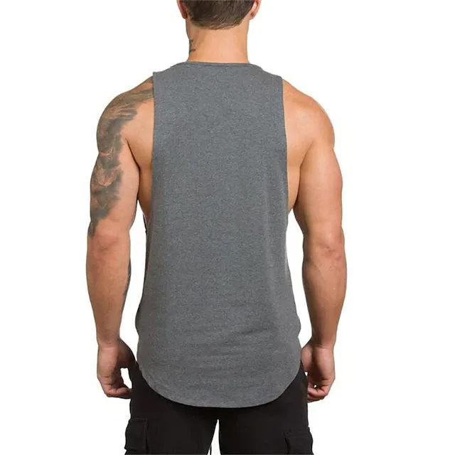 Men's Sleeveless Fitness Vest