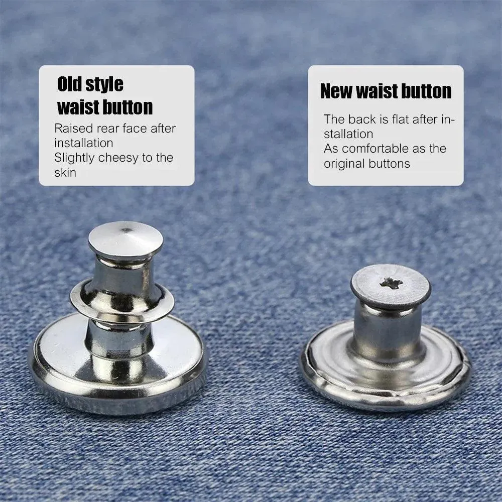 Metal Denim Button Replacement Kit: Upgrade Your Wardrobe Essentials