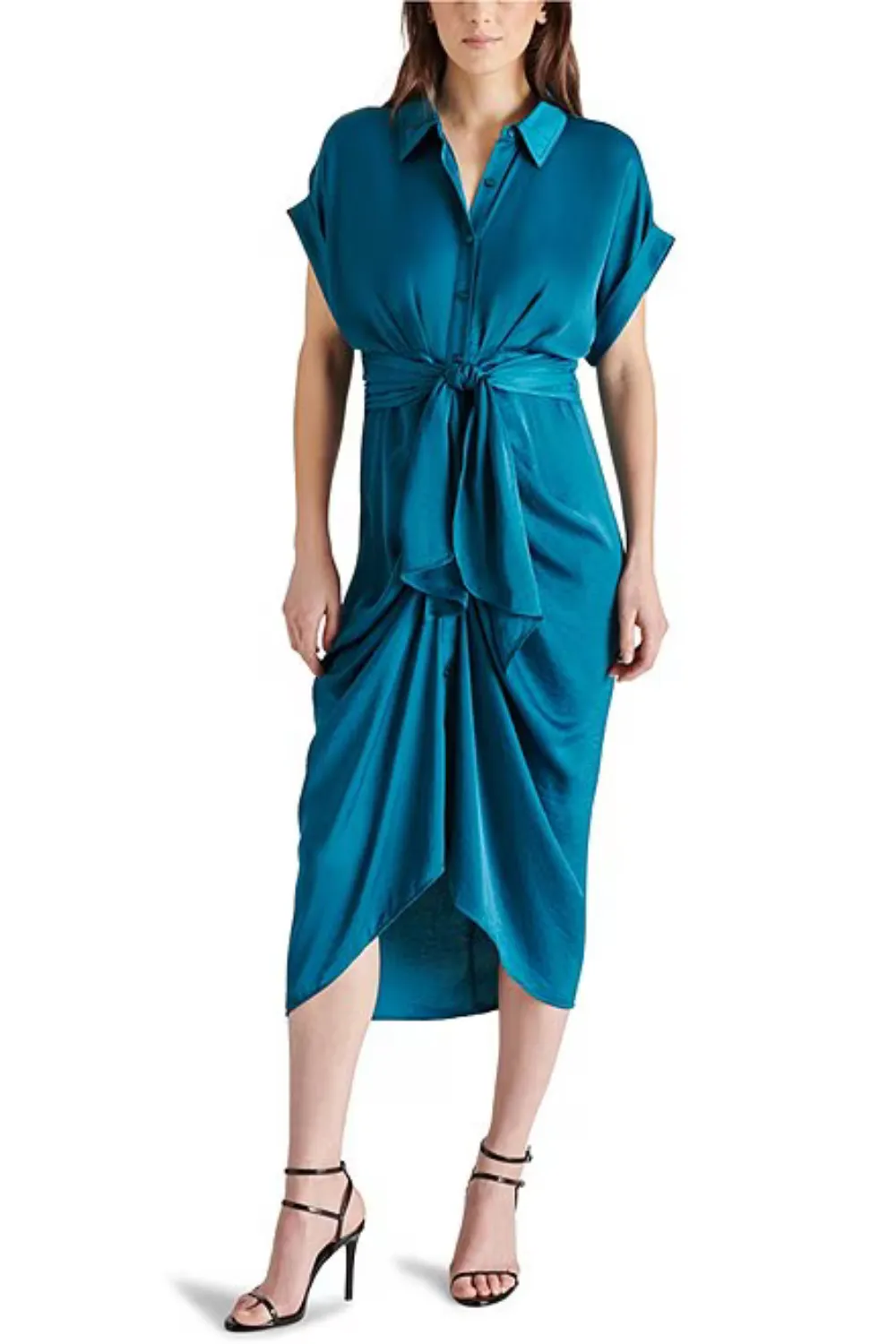 Midnight Teal Tori Dress