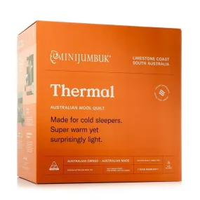 MiniJumbuk Thermal Australian Made Wool Quilt