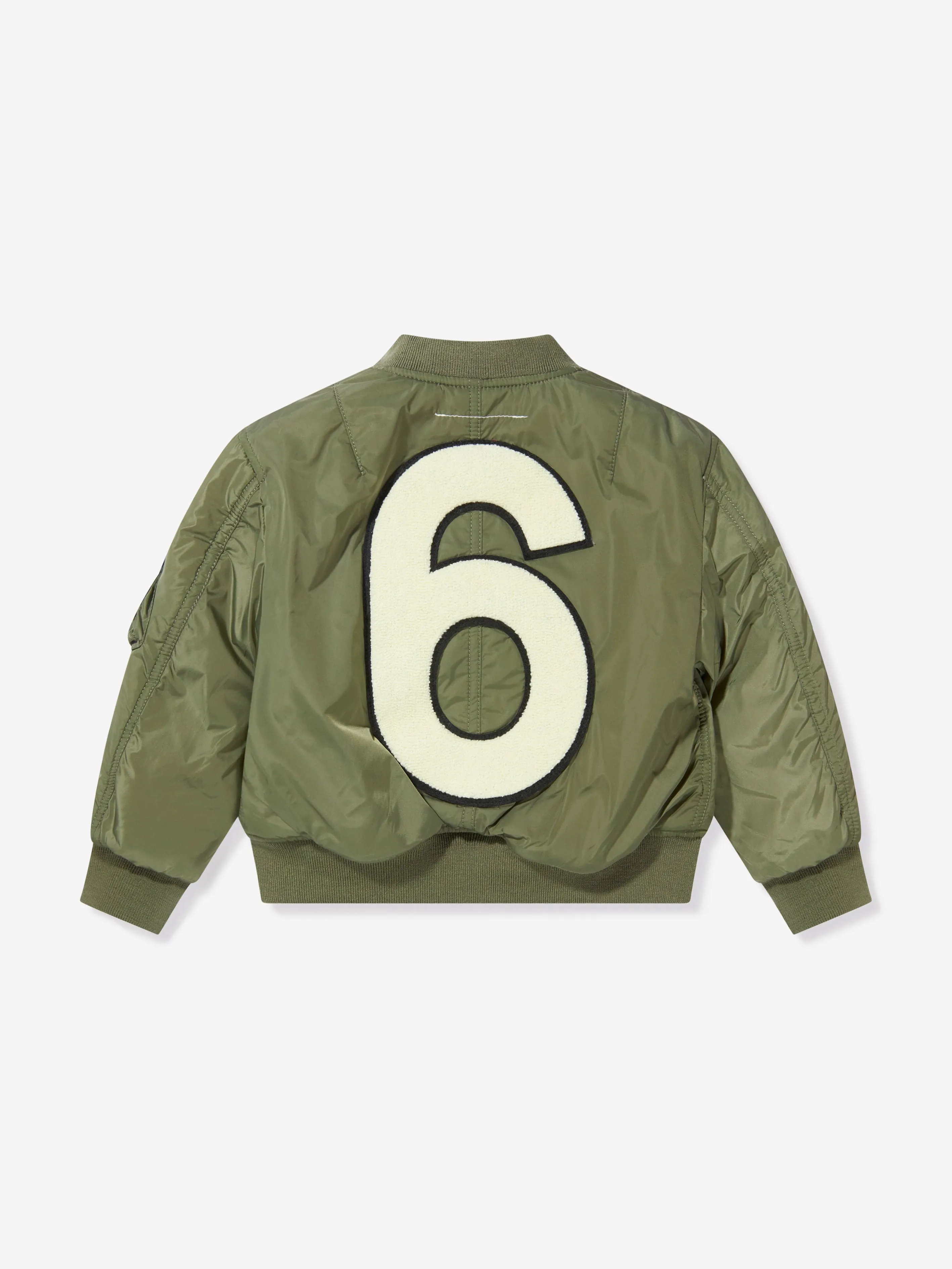 MM6 Maison Margiela Kids Back Logo Bomber Jacket