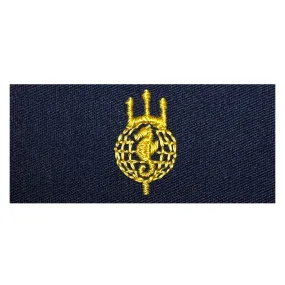 Navy Embroidered Collar Device: Acoustic Technician - coverall