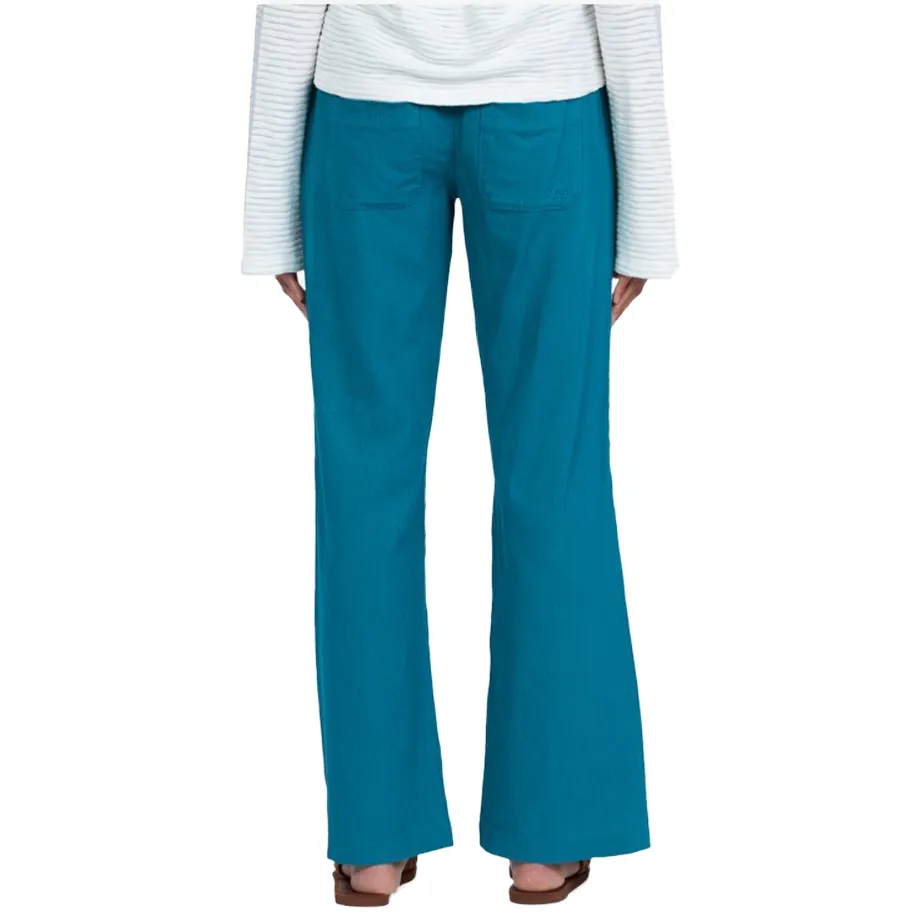 Oceanside Elastic Flared Pants