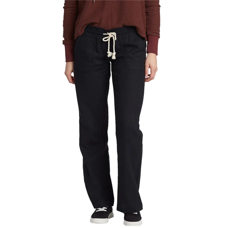 Oceanside Elastic Flared Pants