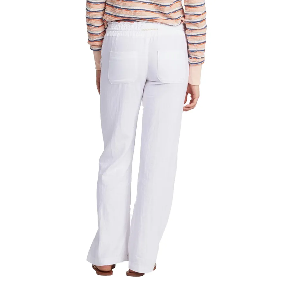 Oceanside Elastic Flared Pants