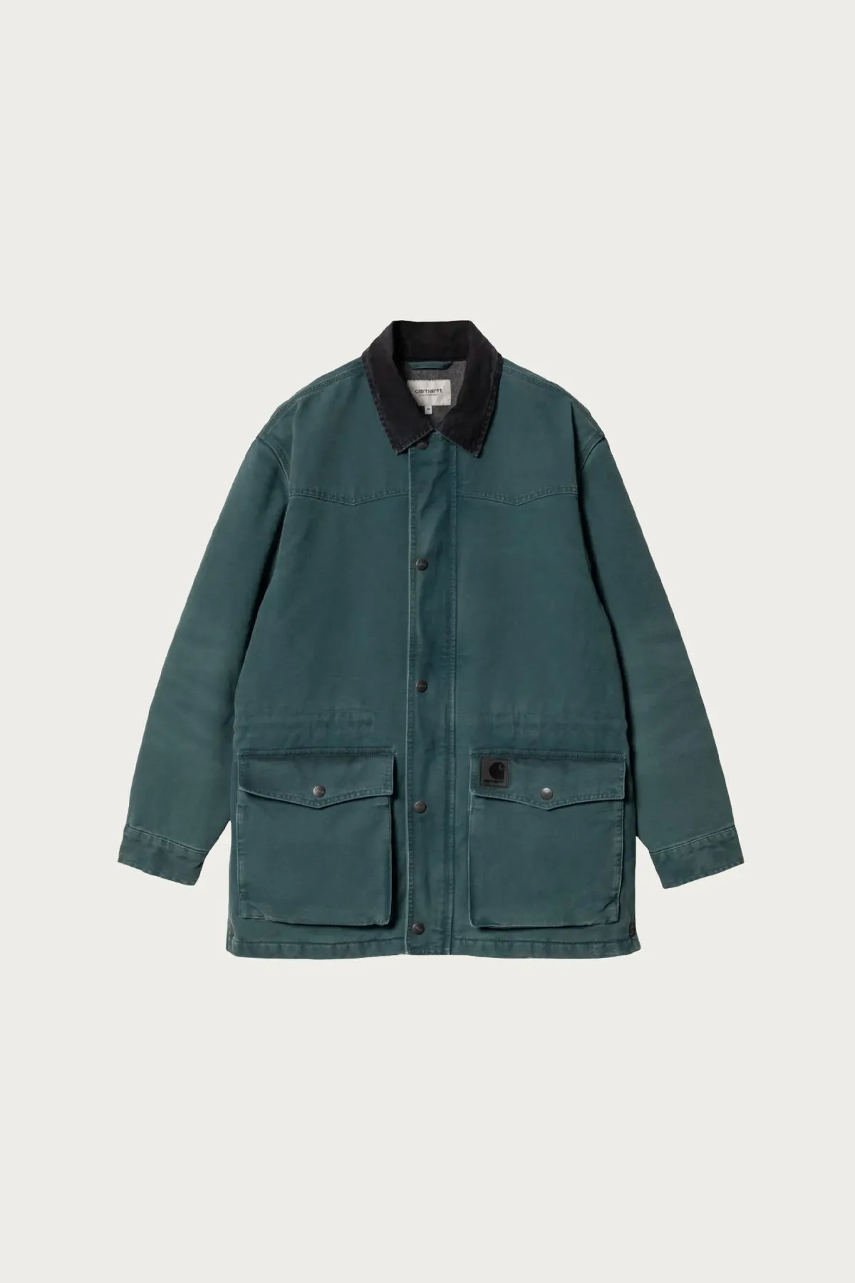 OG Santa Fe Coat - Deep Lagoon/Black Stone Canvas