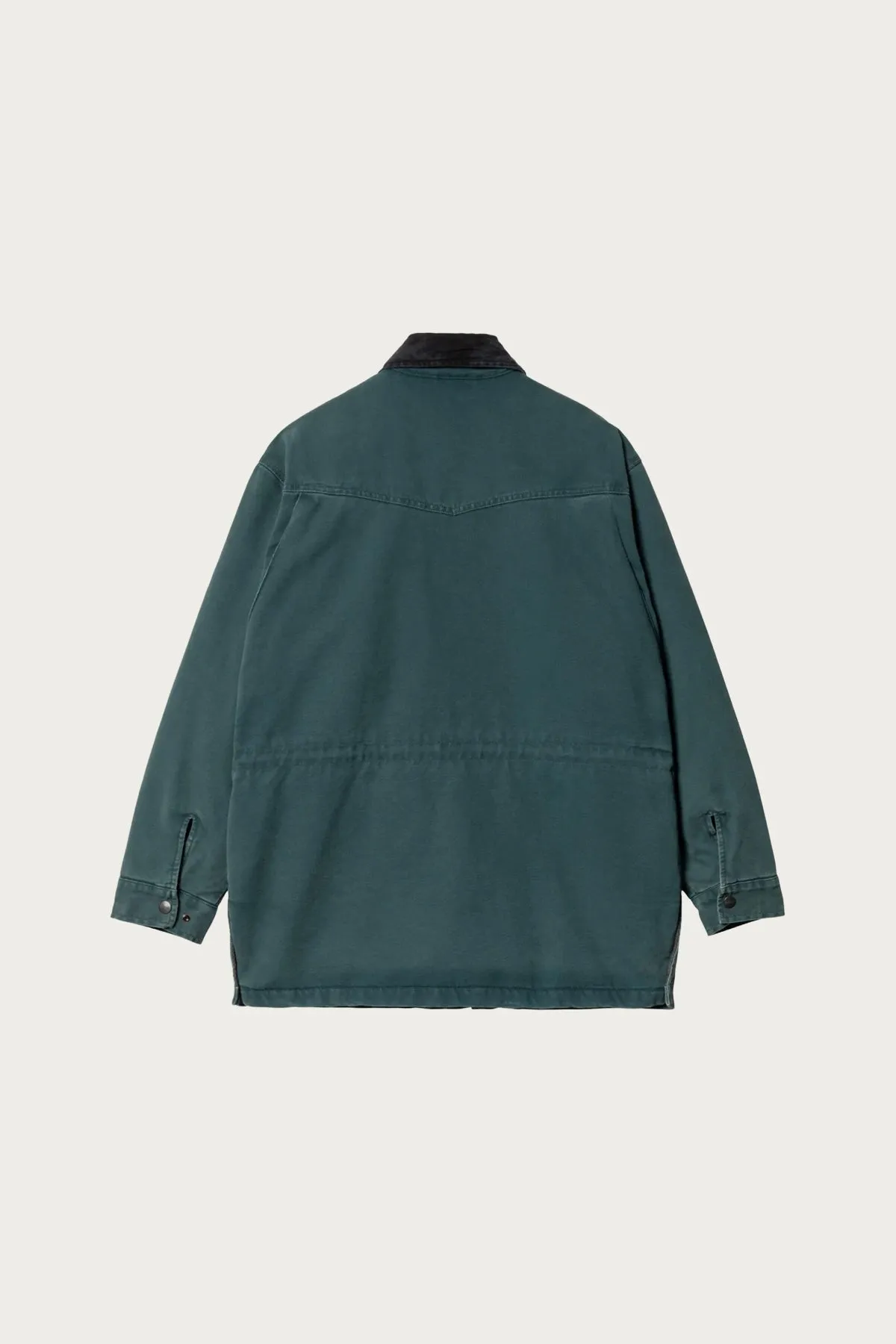 OG Santa Fe Coat - Deep Lagoon/Black Stone Canvas