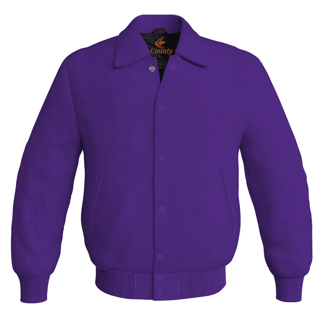 Personalized Varsity Jacket Purple Classic Satin Jacket Mens Letterman Jacket