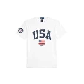 Polo Ralph Lauren USA Tee (White)