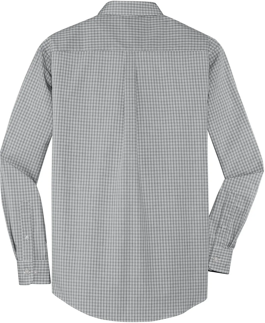 Port Authority Plaid Pattern Easy Care Shirt