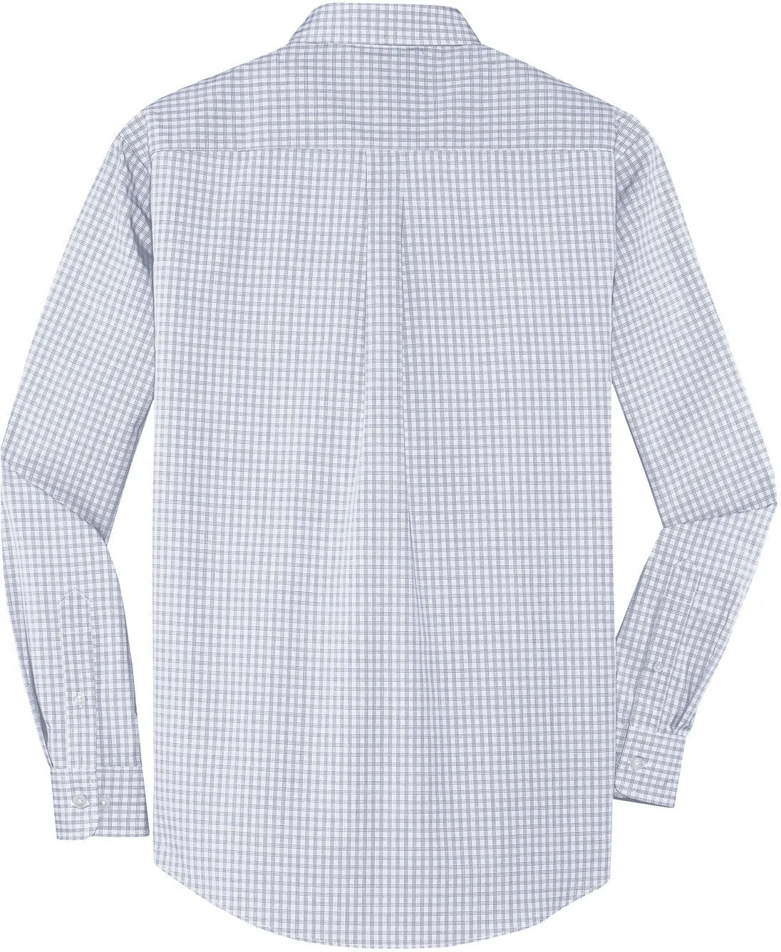 Port Authority Plaid Pattern Easy Care Shirt