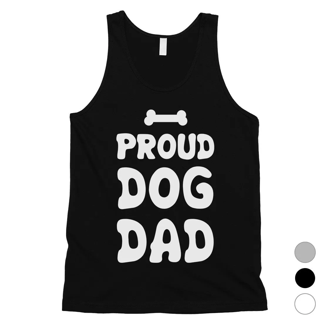 Proud Dog Dad Mens Sleeveless Top