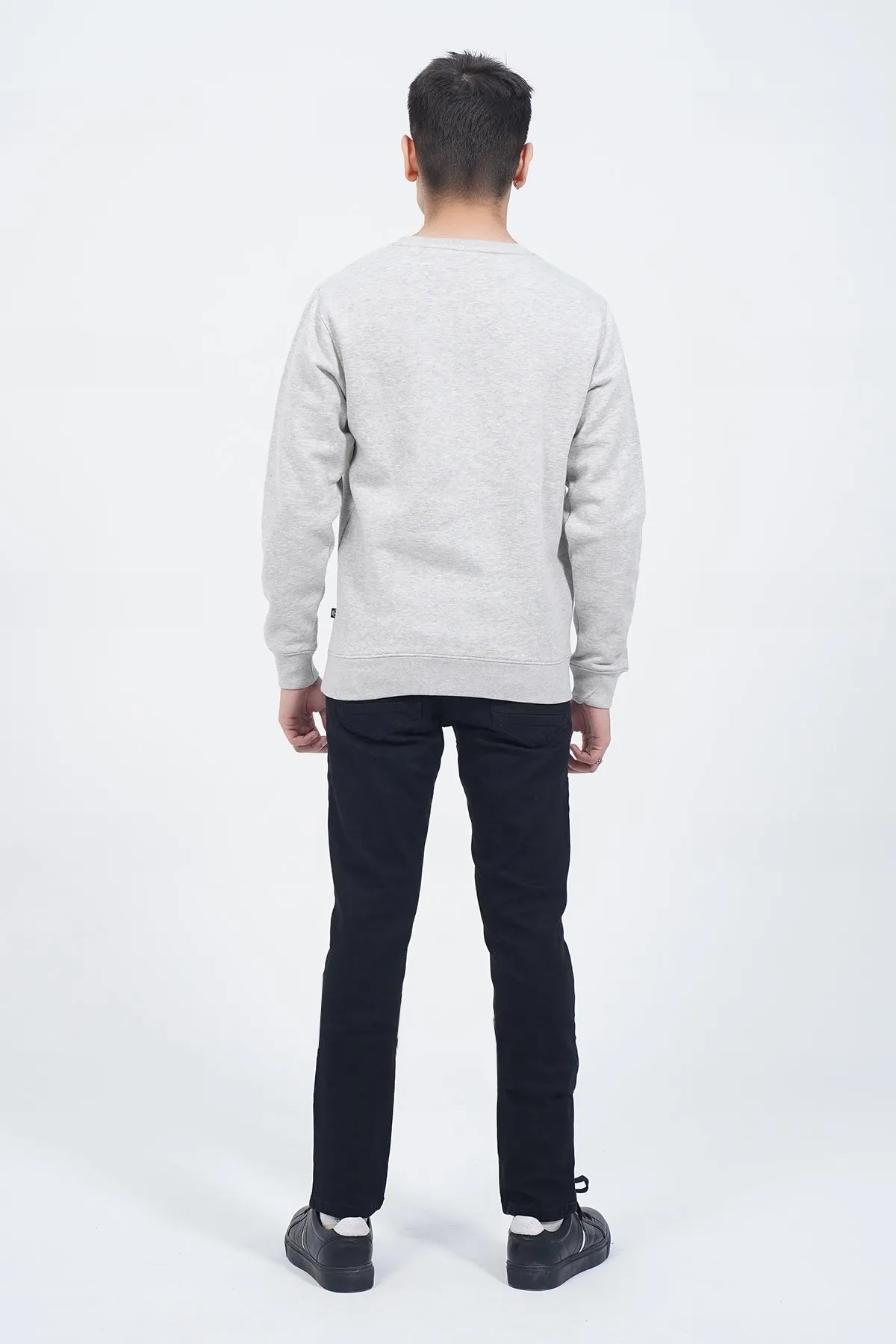 "CLOVIS" Crew Neck Long Sleeves Sweatshirt