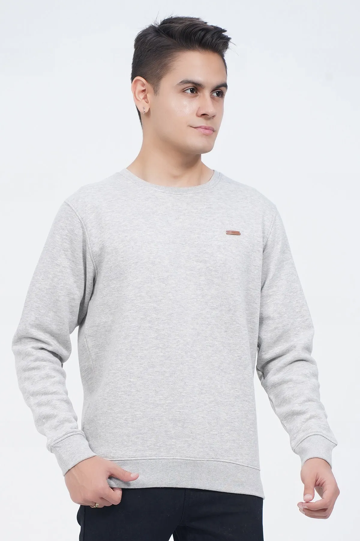 "CLOVIS" Crew Neck Long Sleeves Sweatshirt