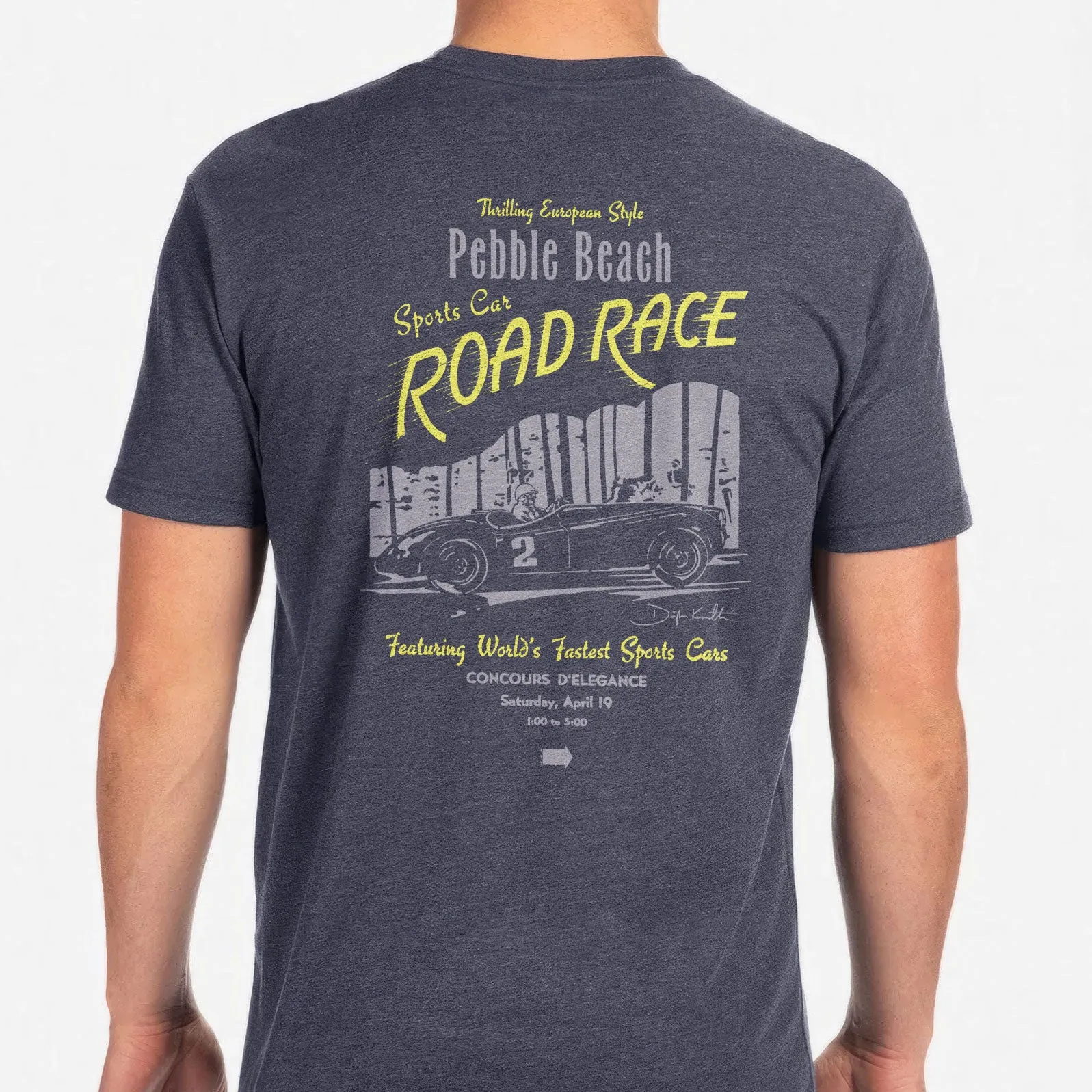 "Pebble Beach Road Race" T-shirt Short Sleeve