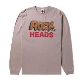 Rock Heads L/S Tee, Sand