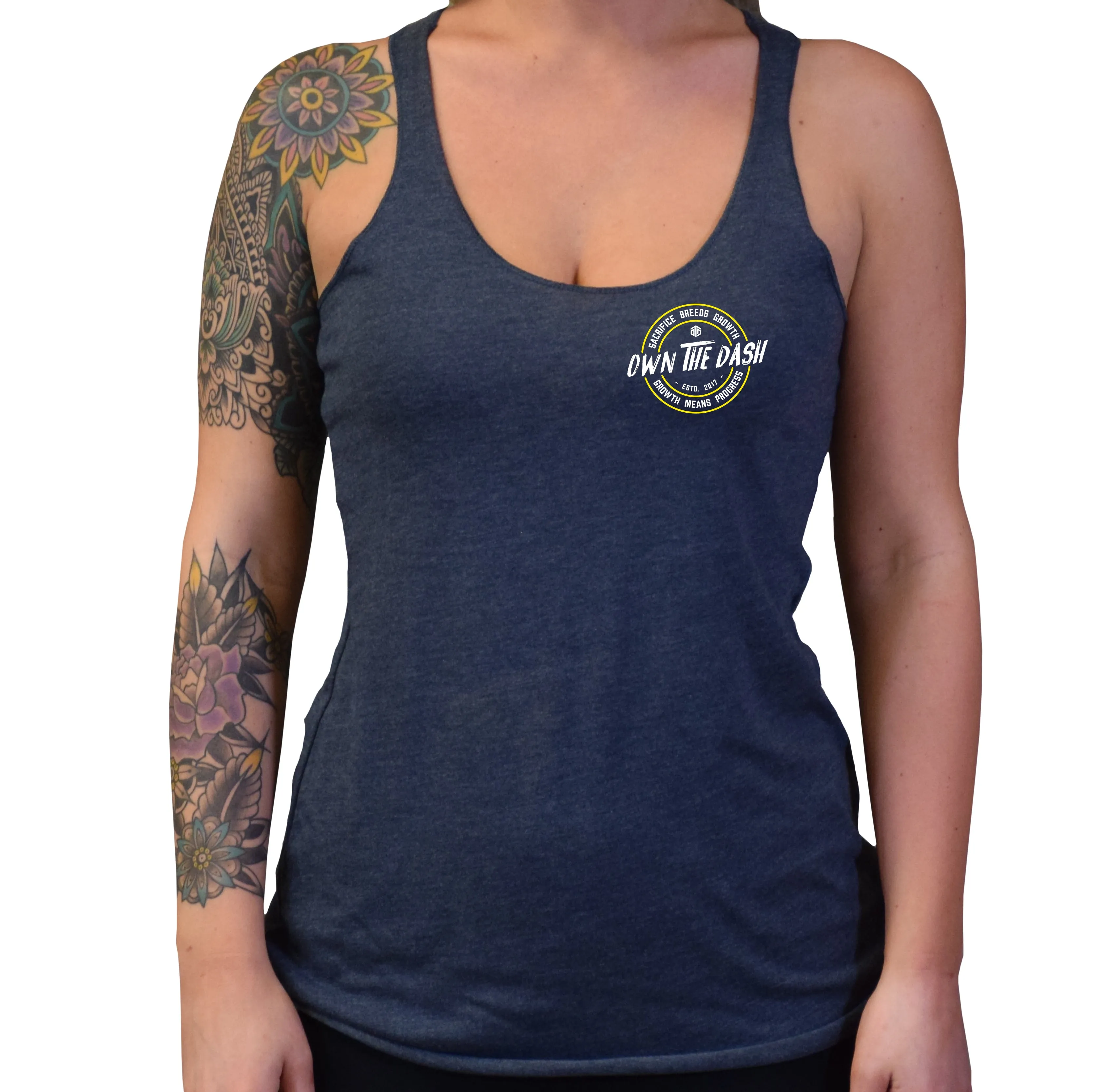 Sacrifice Breeds Growth Ladies Tank