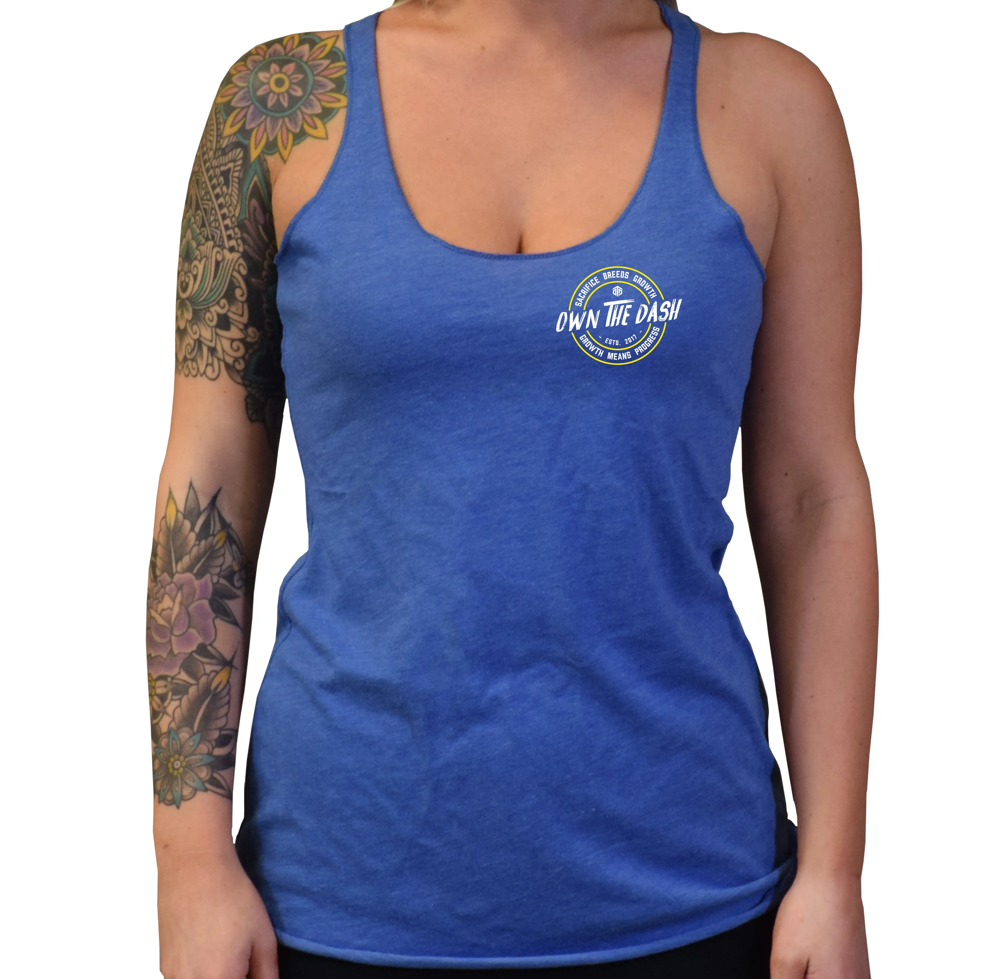 Sacrifice Breeds Growth Ladies Tank