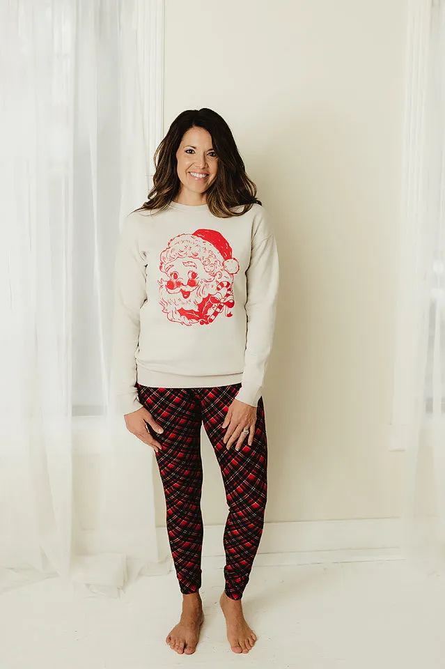 Santa Graphic Sweatshirt